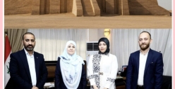 موقع تاريخ العراق الإلكتروني ومركز مستقبل العراق السياحي في زيارة النائبة في البرلمان العراقي نهال الشمري